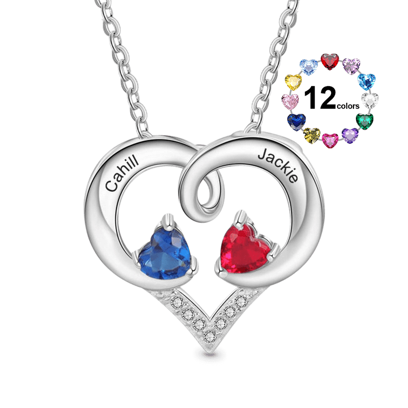 Simple Love Heart Necklace image number 0