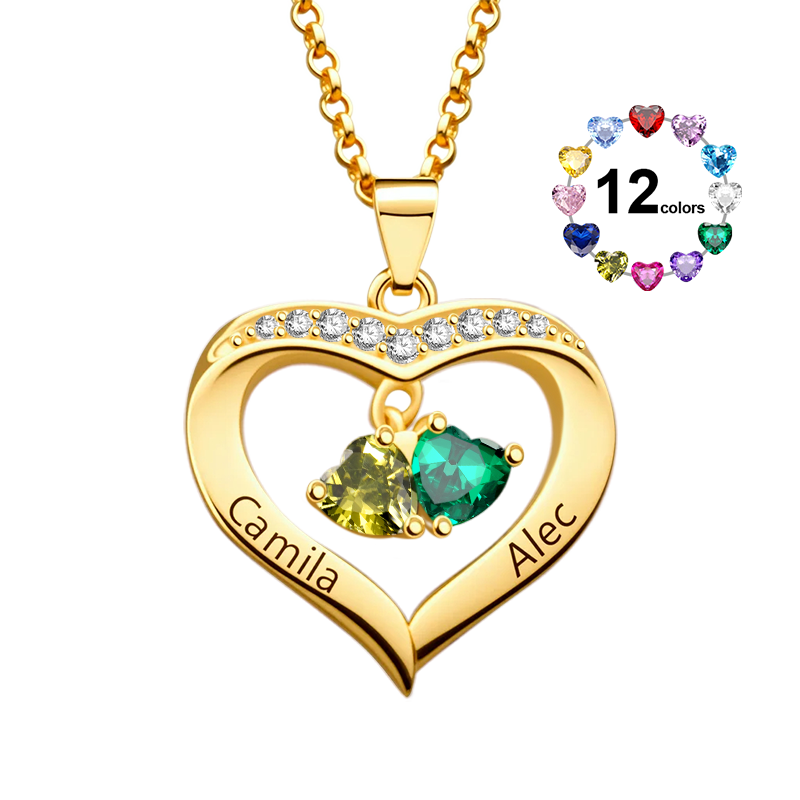 Diamonds Love Necklace image number 0