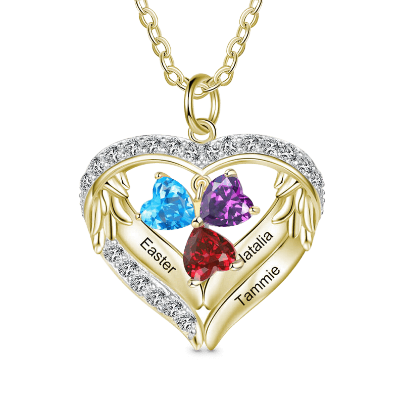 Infinite Love DIY Letters Heart Necklace image number 3