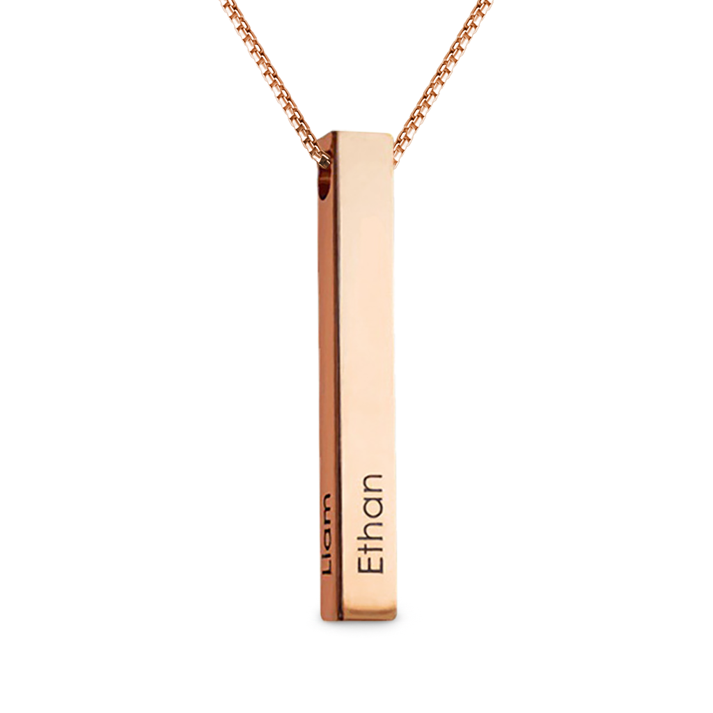 Three-dimensional Column Necklace image number 2