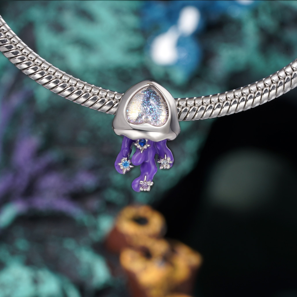 Marine Jellyfish Charm image number 3
