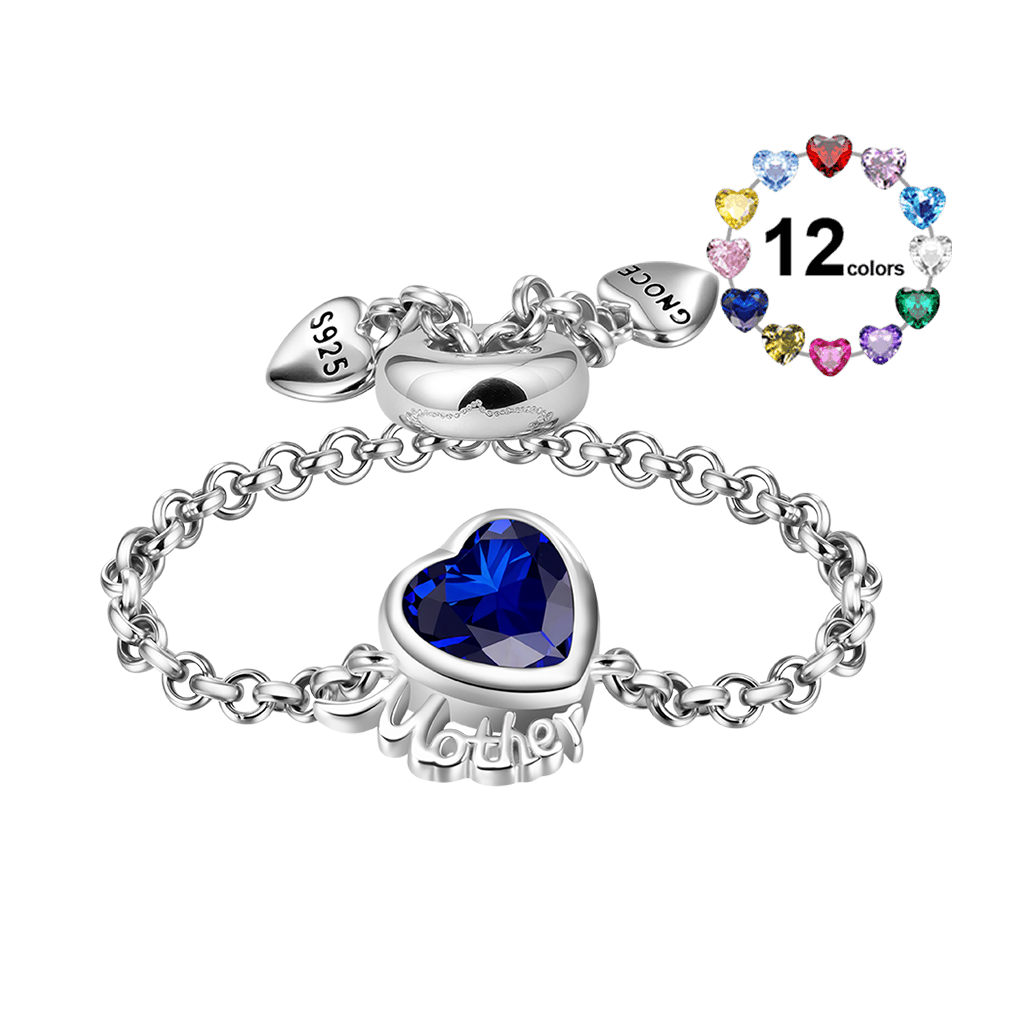 Heart Mother Chain Ring image number 1