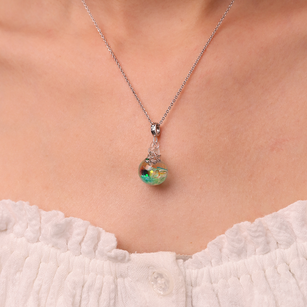 Elf Star Quicksand Bottle Pendant image number 5