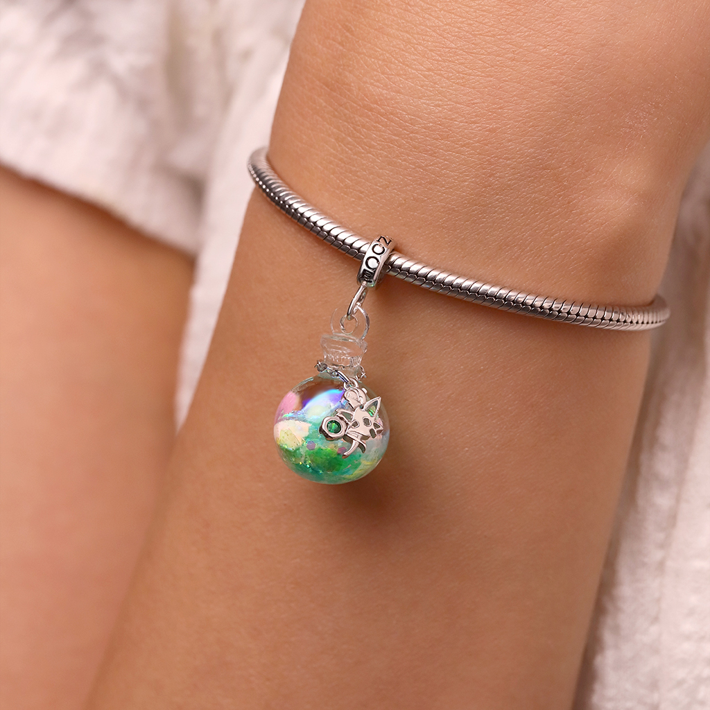 Elf Star Quicksand Bottle Pendant image number 6