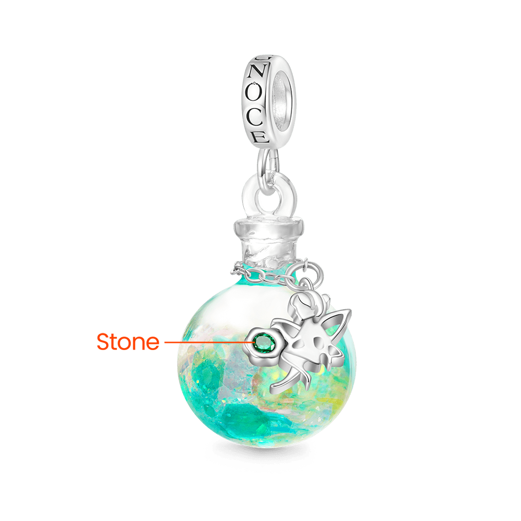 Elf Star Quicksand Bottle Pendant image number 2