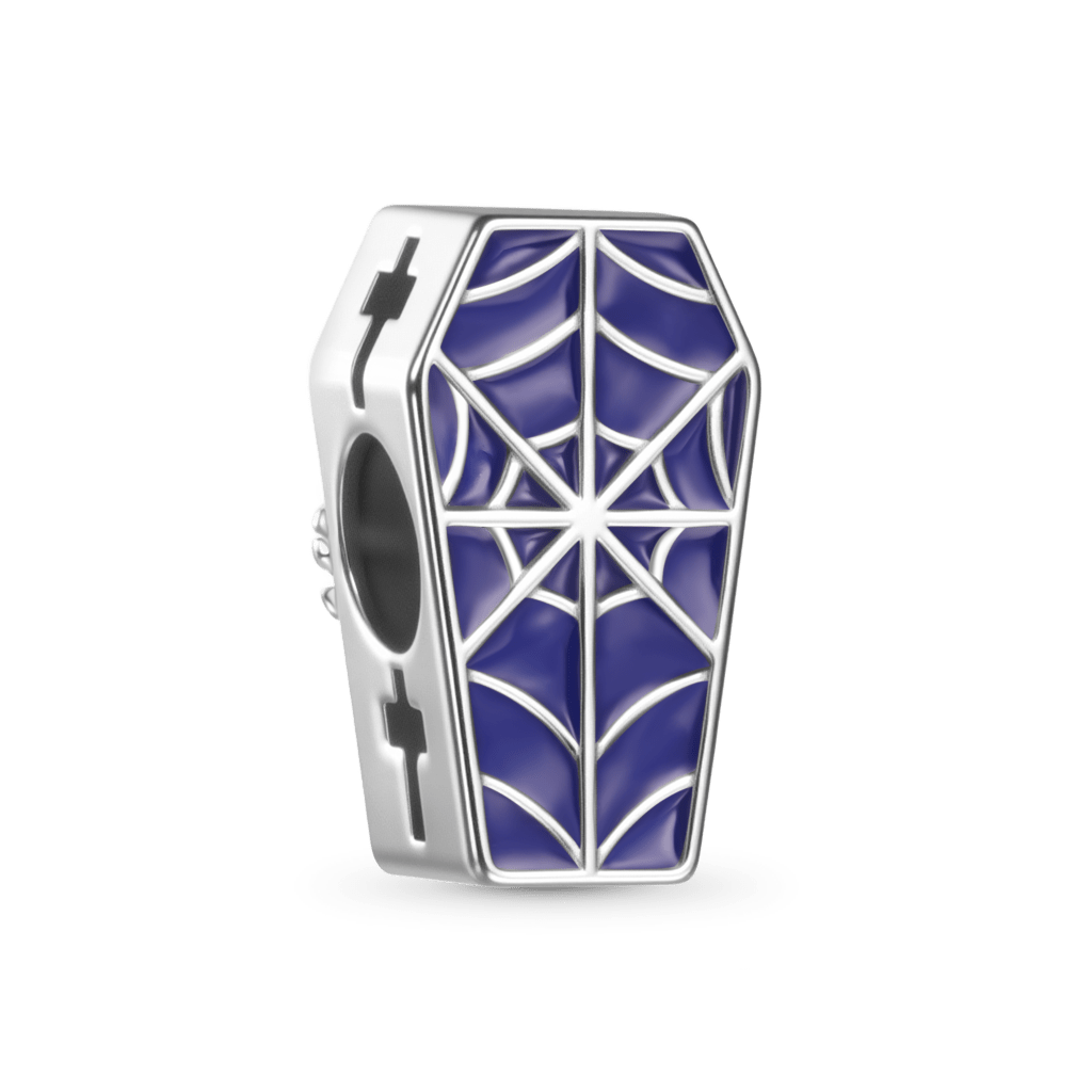 Halloween Skull Coffin Charm image number 2