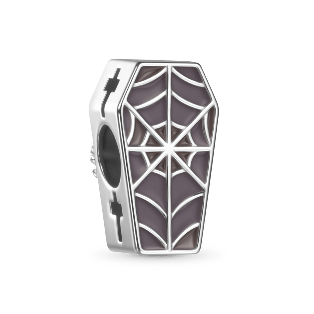 Halloween Skull Coffin Charm image number 3