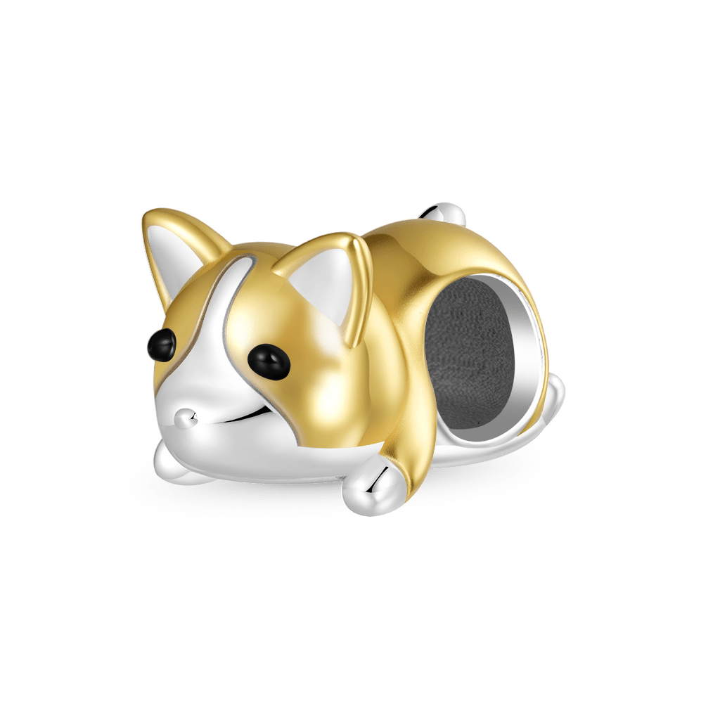 Lovely Corgi Dog Charm image number 0