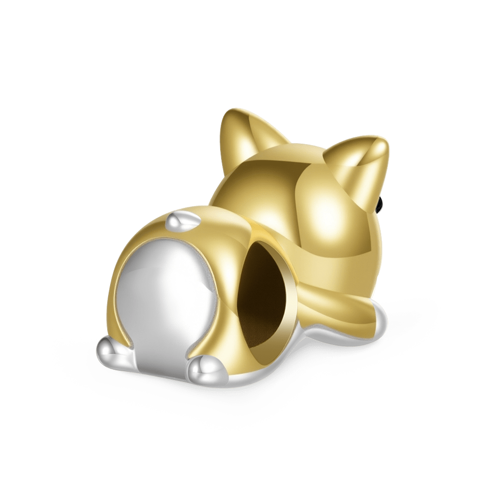 Lovely Corgi Dog Charm image number 1
