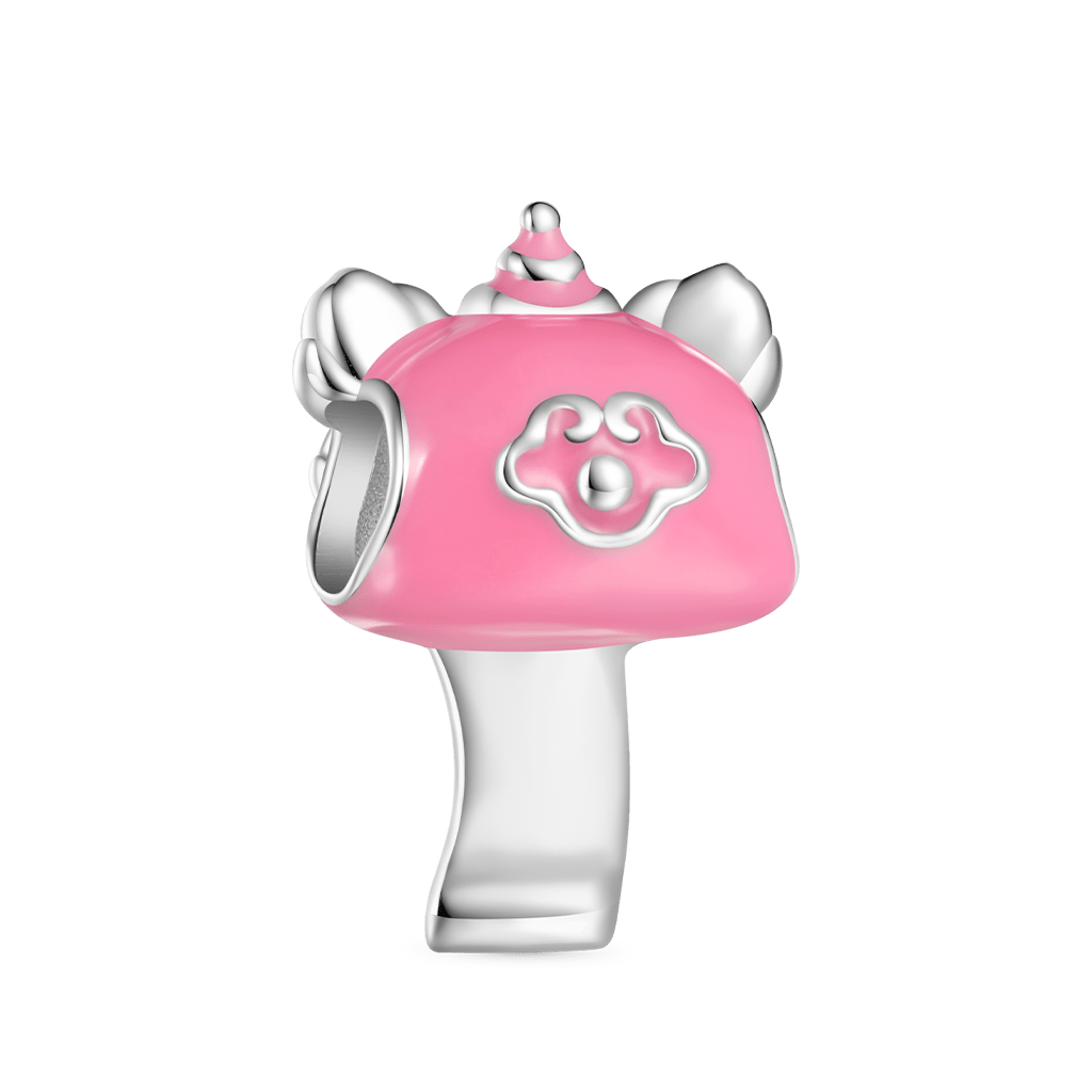 Pink Lion Dance Charm image number 1