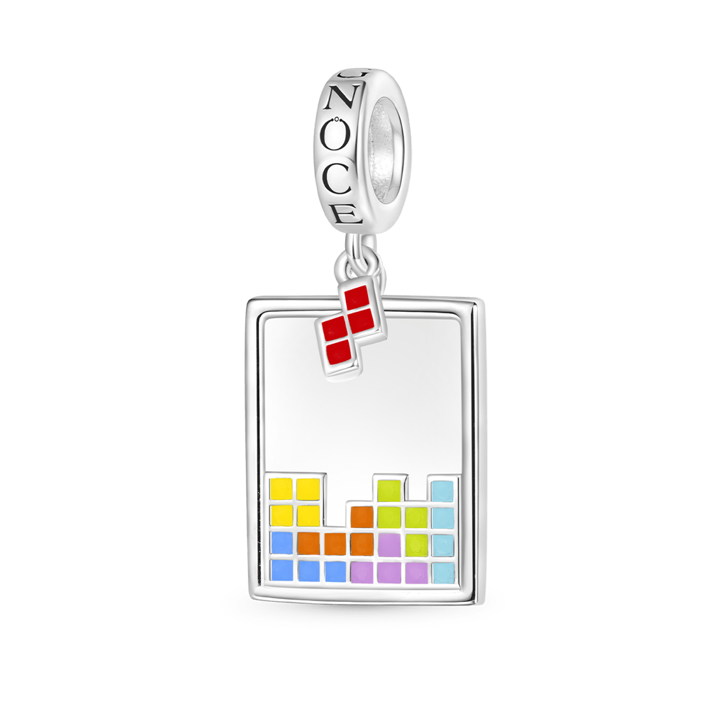 Tetris Red Tetromino Mini Pendant image number 0