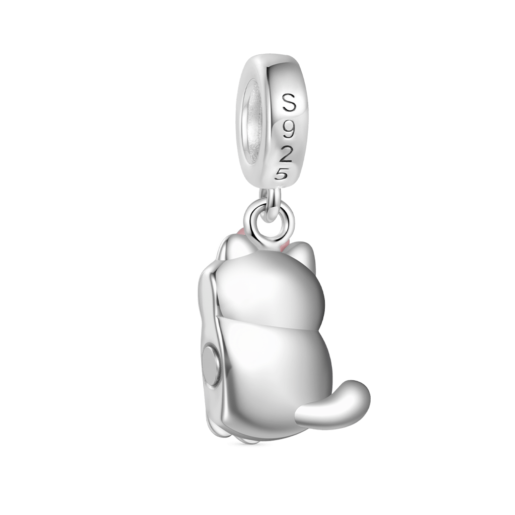 Mochi the Cat Couple Pendant image number 1