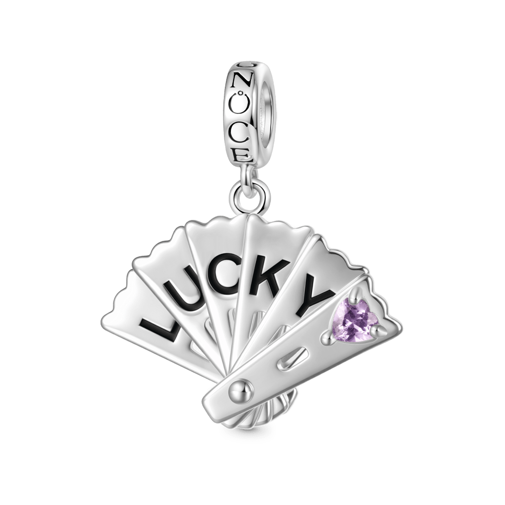 Openable Exquisite Fan Pendant image number 1