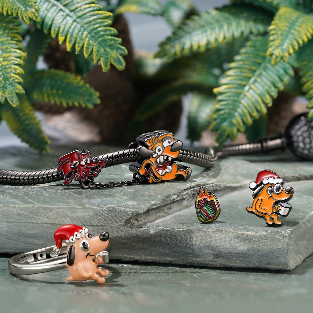 This Is Fine Mismatched Stud Earrings image number 2