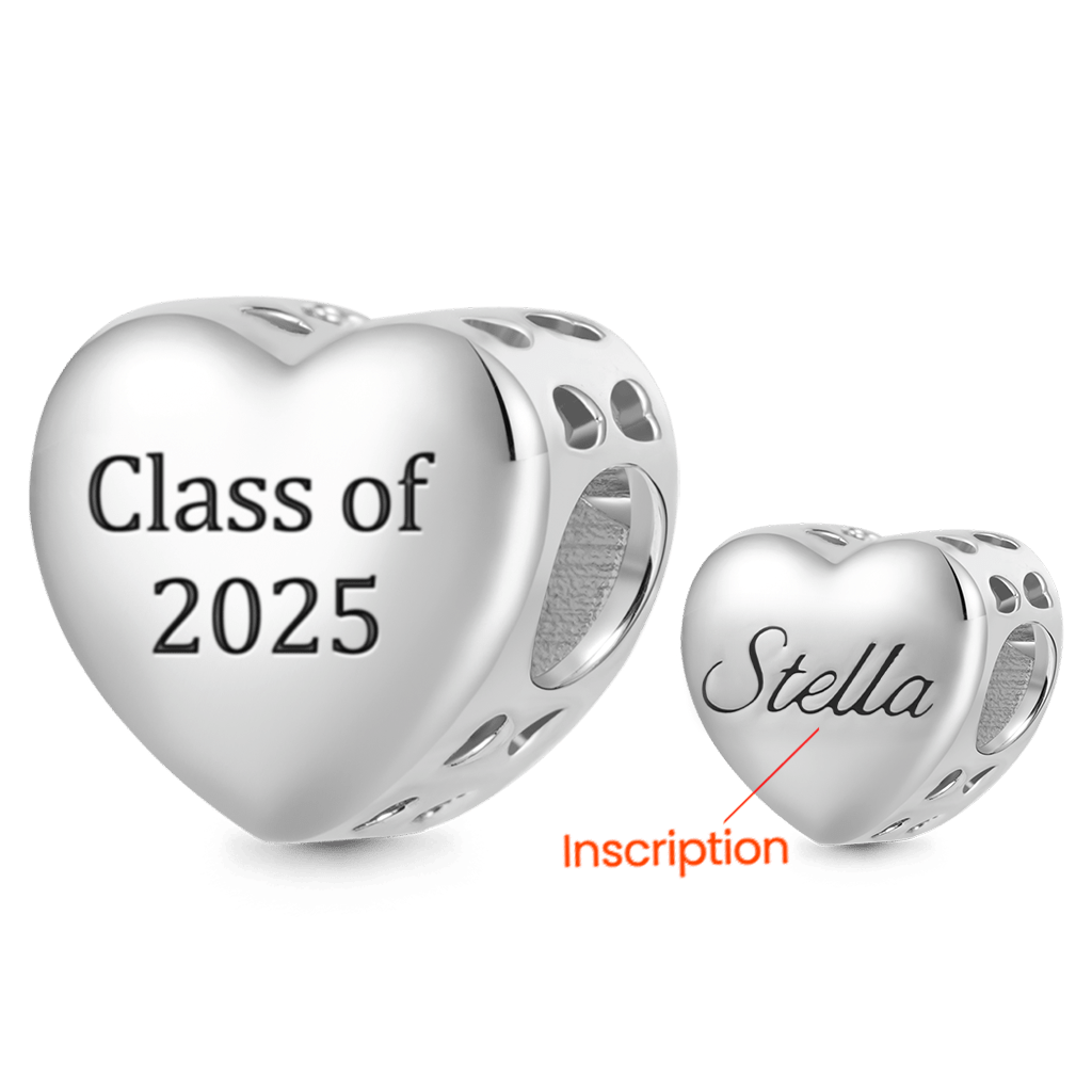 Graduation Engravable Charm image number 2