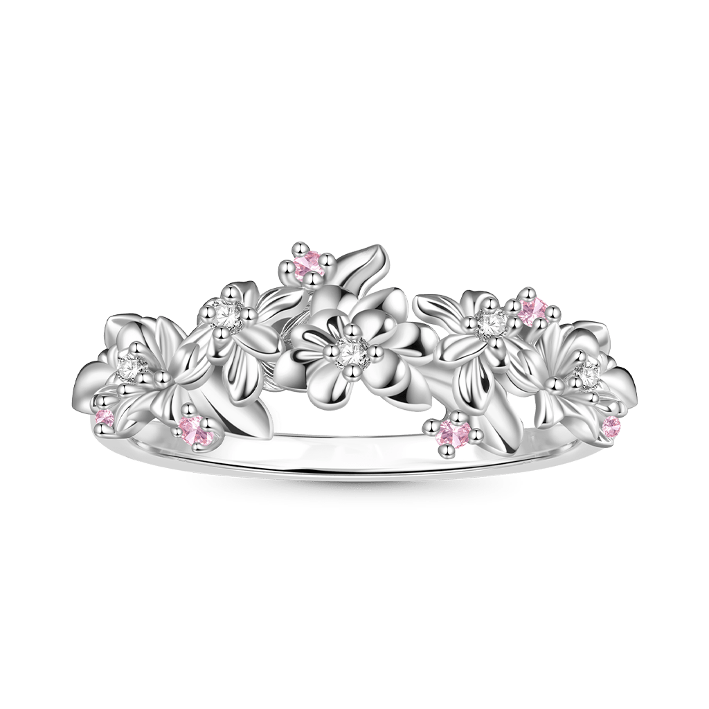 Delicate Flower Cluster Ring image number 0