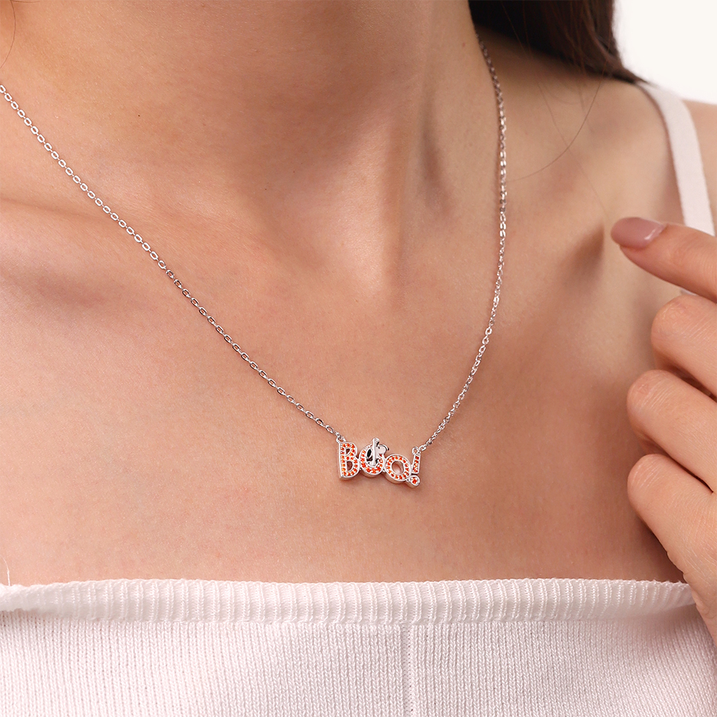 Snoopy BOO Necklace image number 5