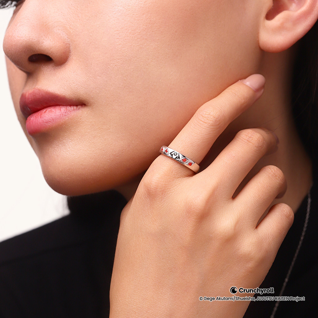 Ryomen Sukuna Eye Pattern Ring image number 4
