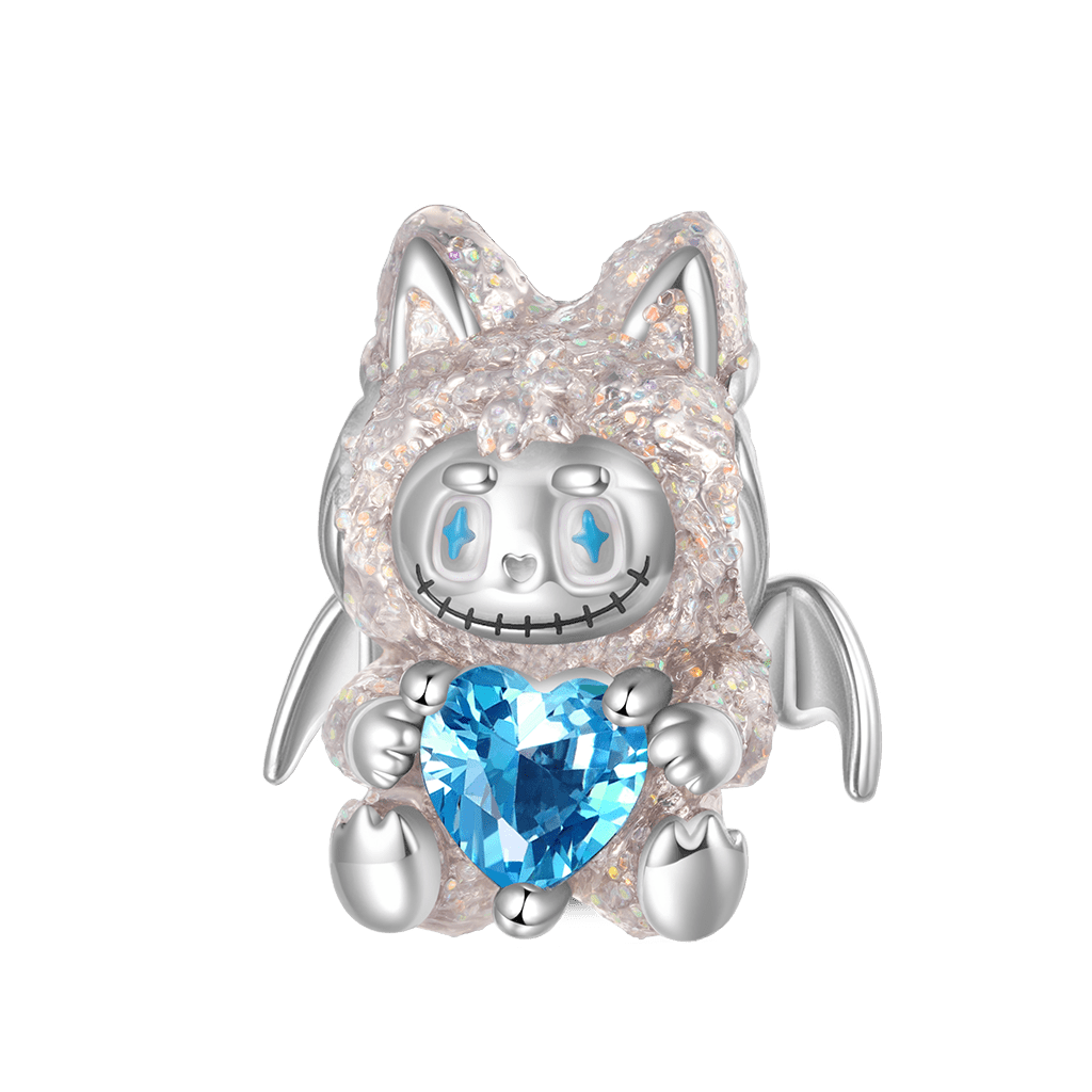 Little Monster Series White Angel Doll Charm image number 0