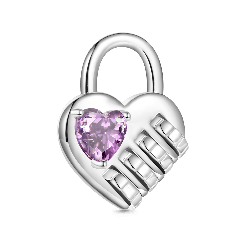Lock with a Love Code Charm image number 1