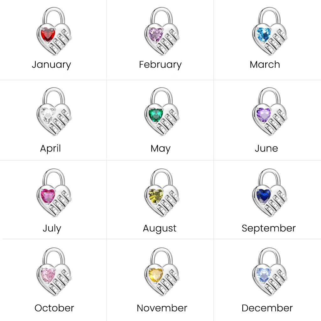 Lock with a Love Code Charm image number 3