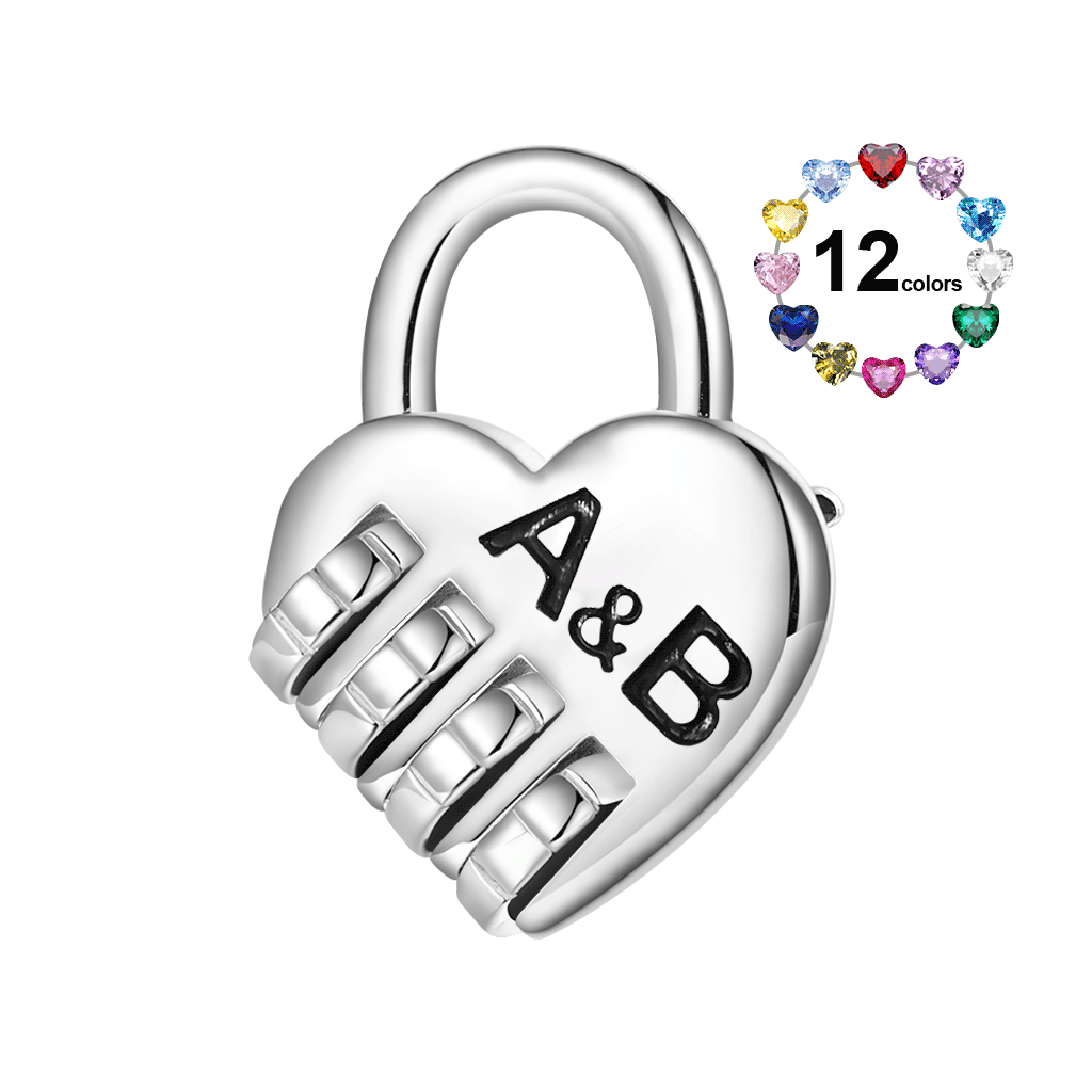Lock with a Love Code Charm image number 0