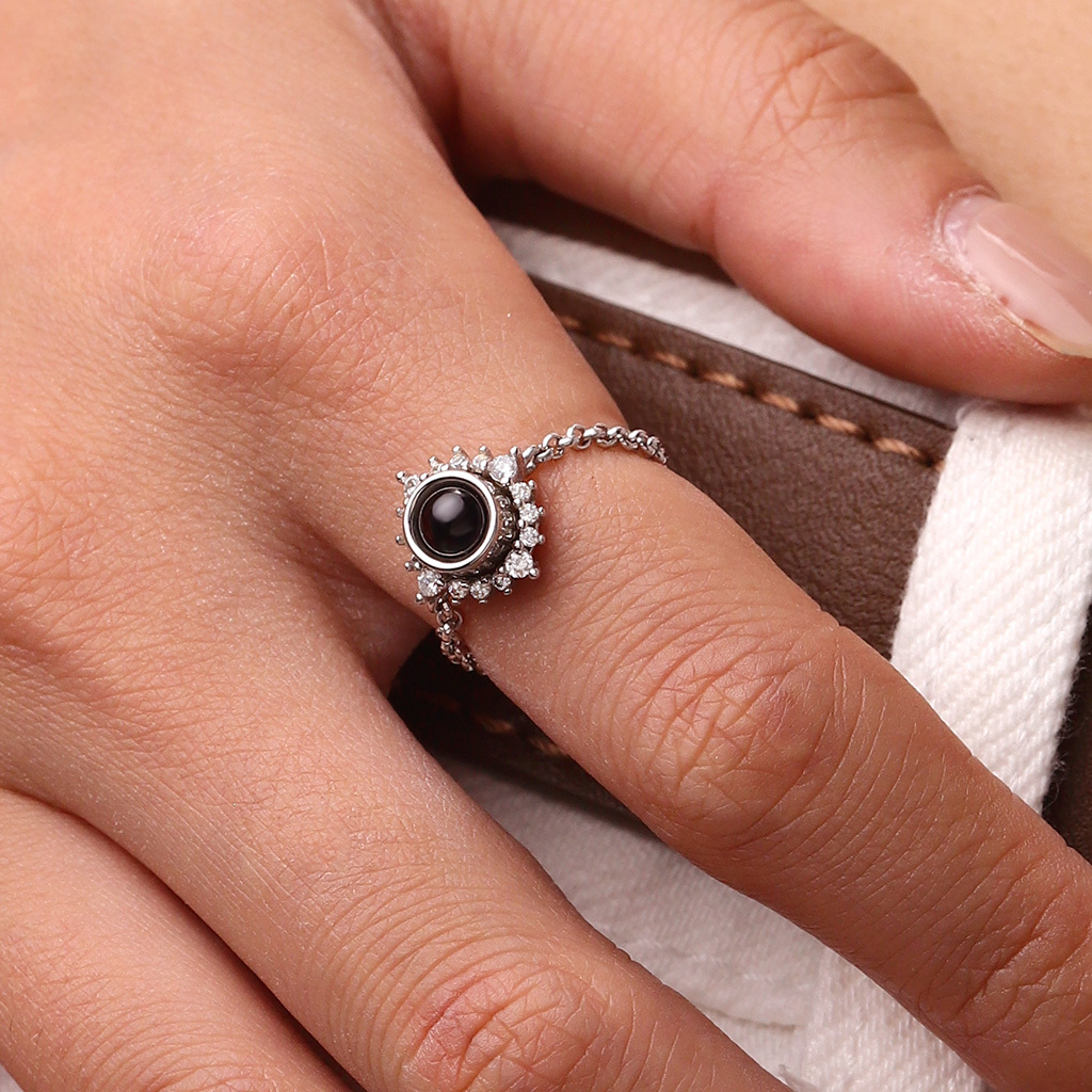 Photo Bead Chain Ring image number 6