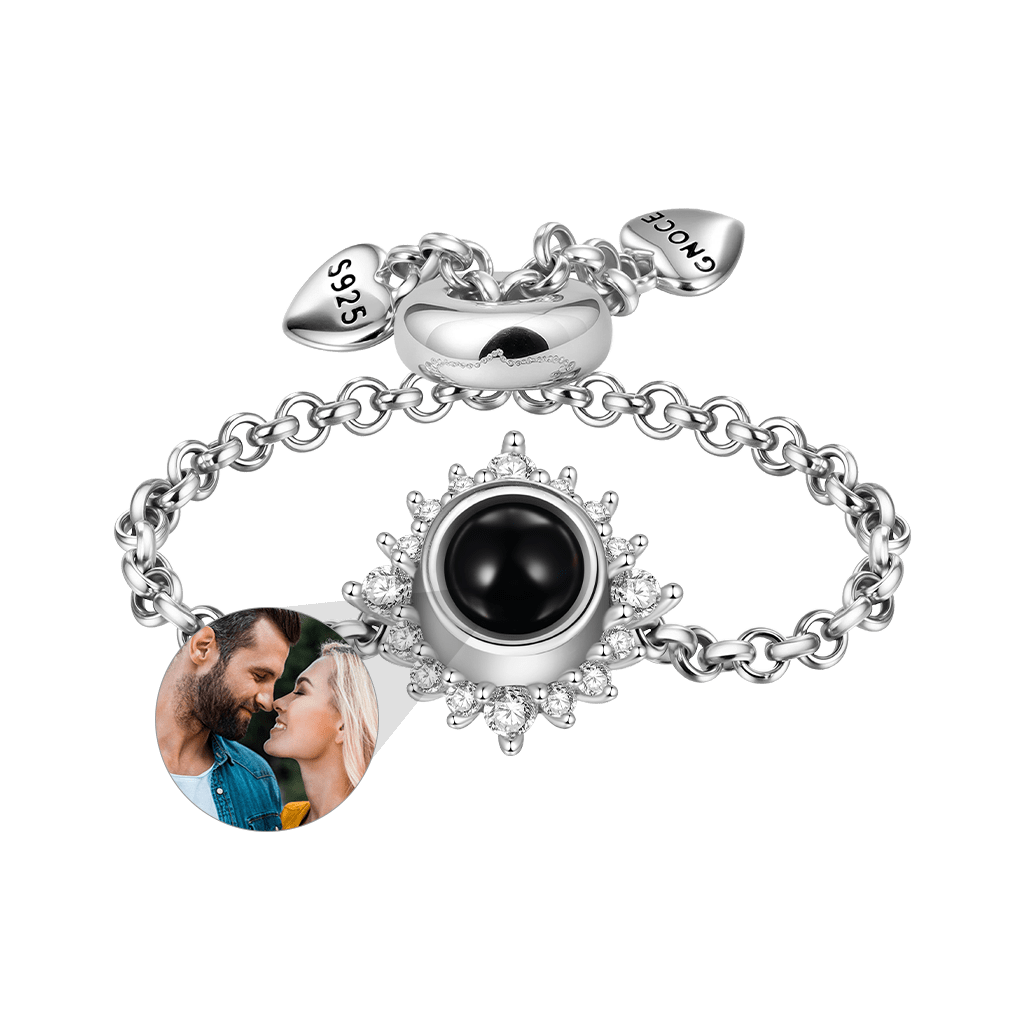 Photo Bead Chain Ring image number 1