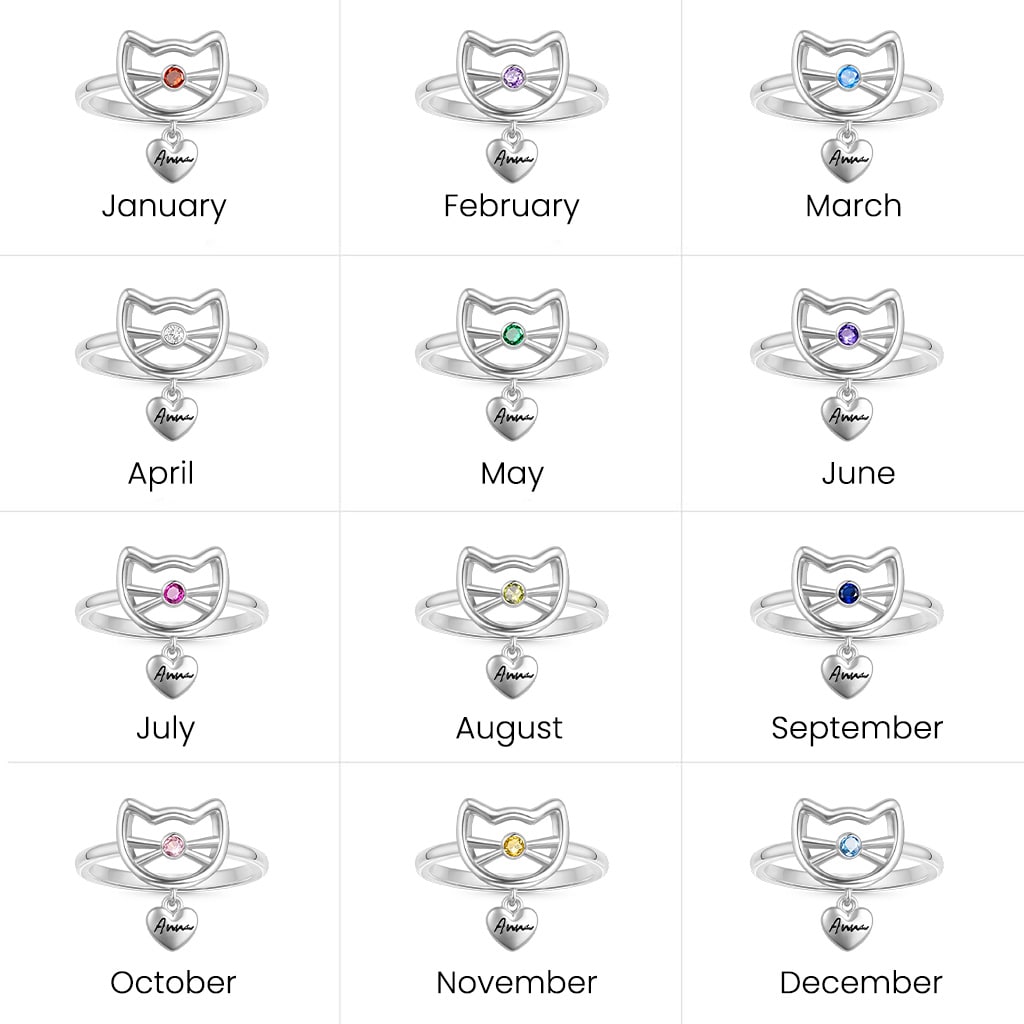 Personalized Cat Ring image number 5