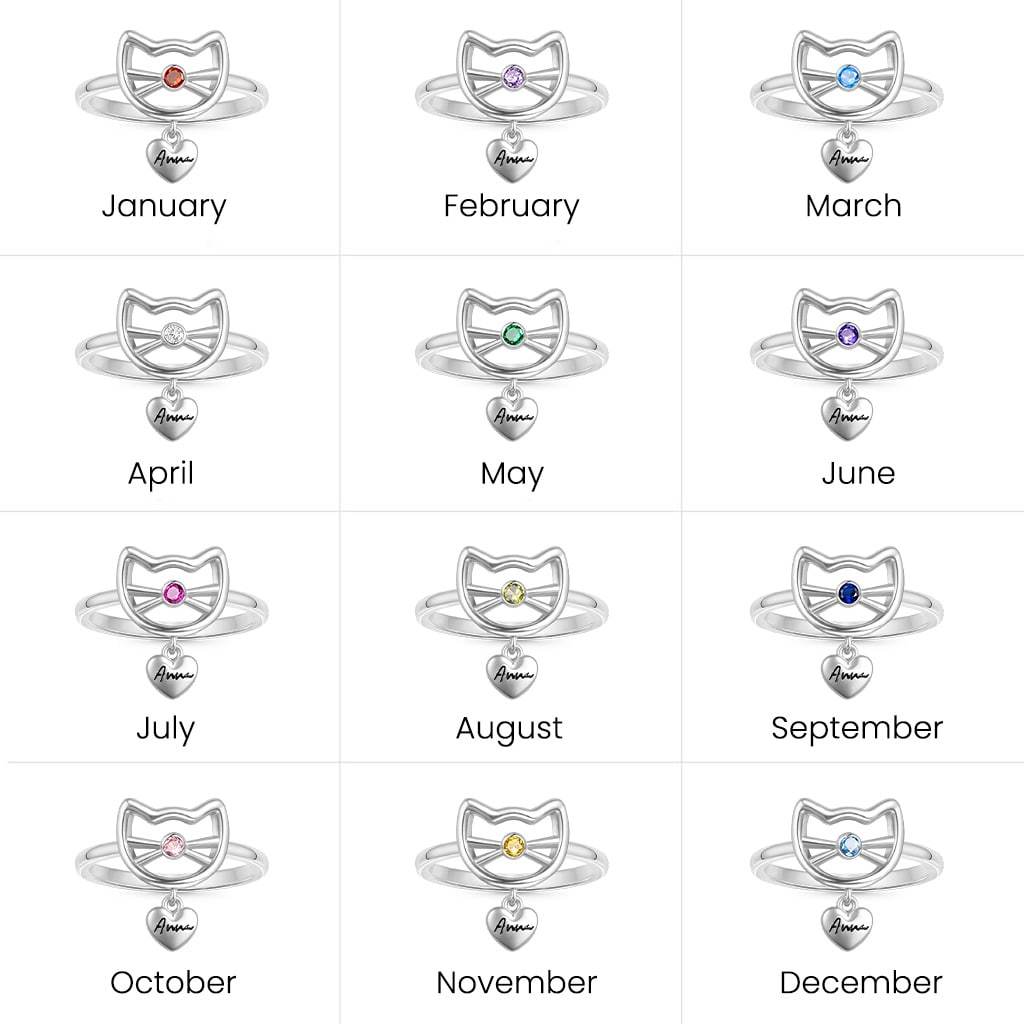 Personalized Cat Ring image number 5