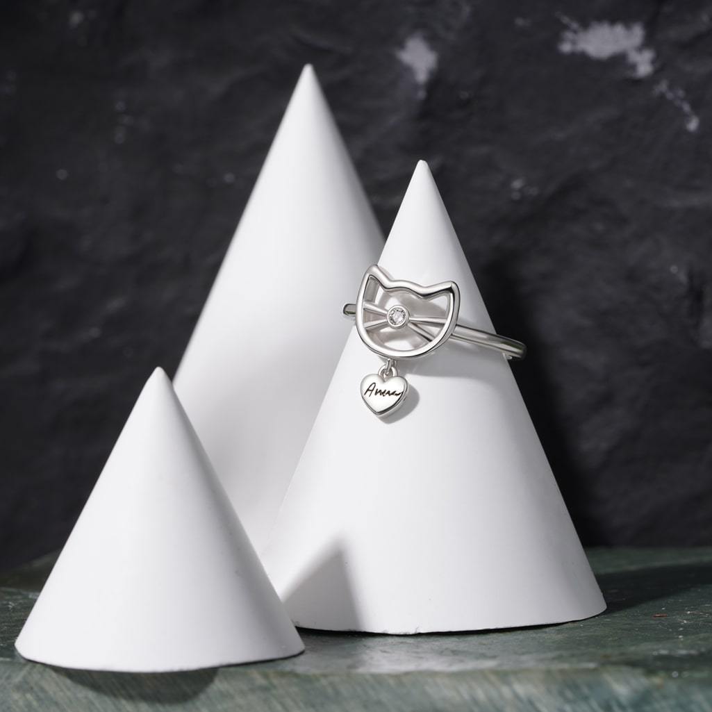 Personalized Cat Ring image number 4