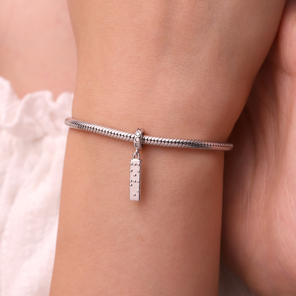 Love Braille Meaningful Pendant image number 6