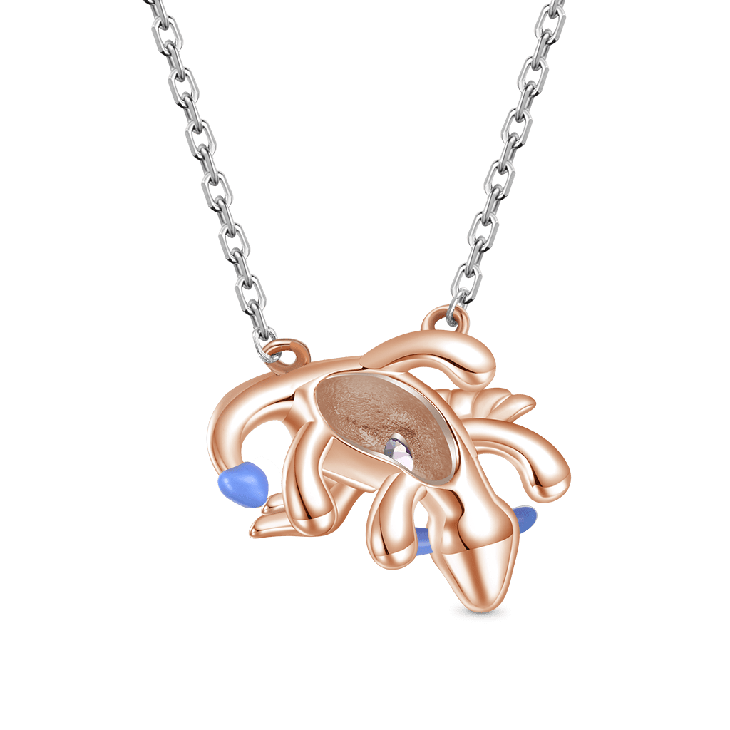 Fun Persimmon Dragon Necklace image number 1