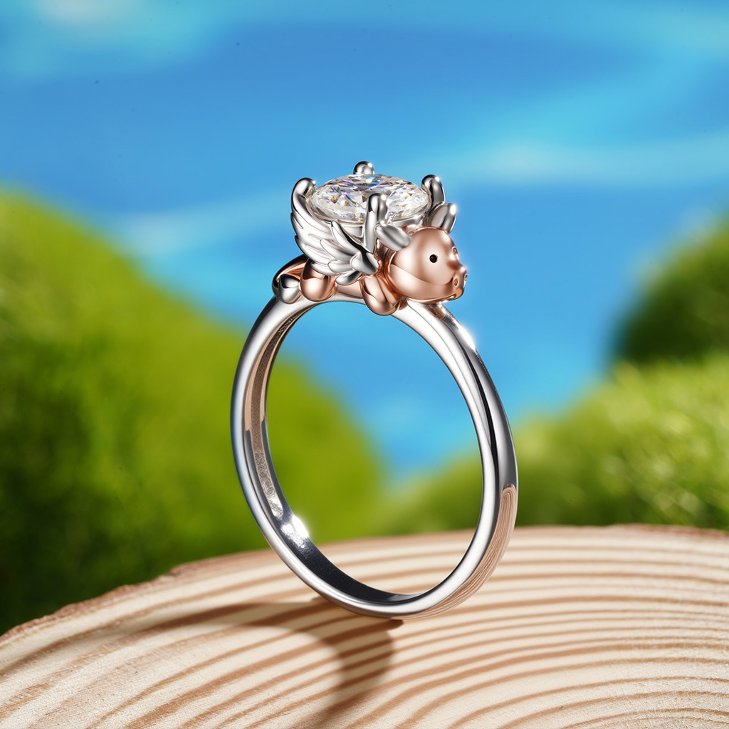 Persimmon Dragon Ring image number 6