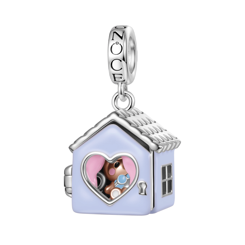 Teddie in a House Pendant image number 1