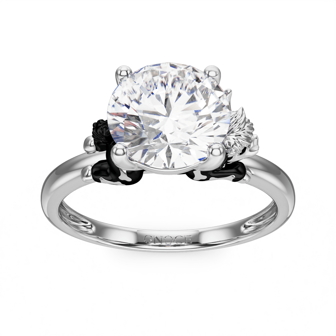 Skeleton Highland Cow Ring image number 1