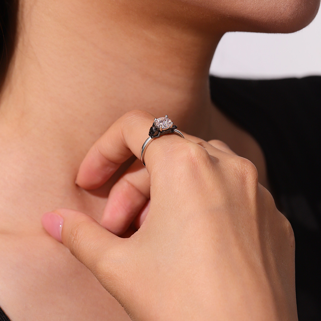 Little Black Dragon Ring image number 7