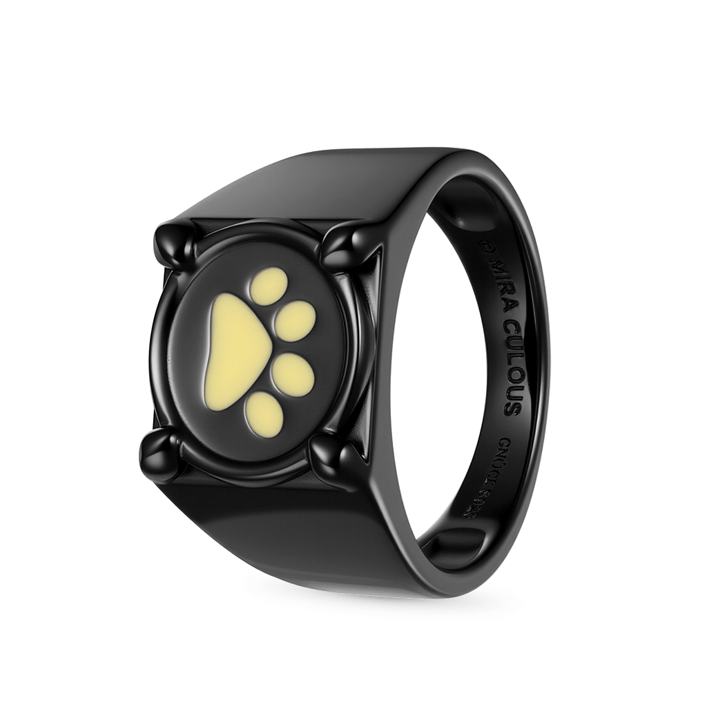 Cat Noir Glow-in-the-Dark Ring image number 2
