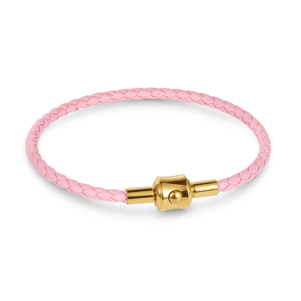 Pink Snap Basic Bracelet image number 0