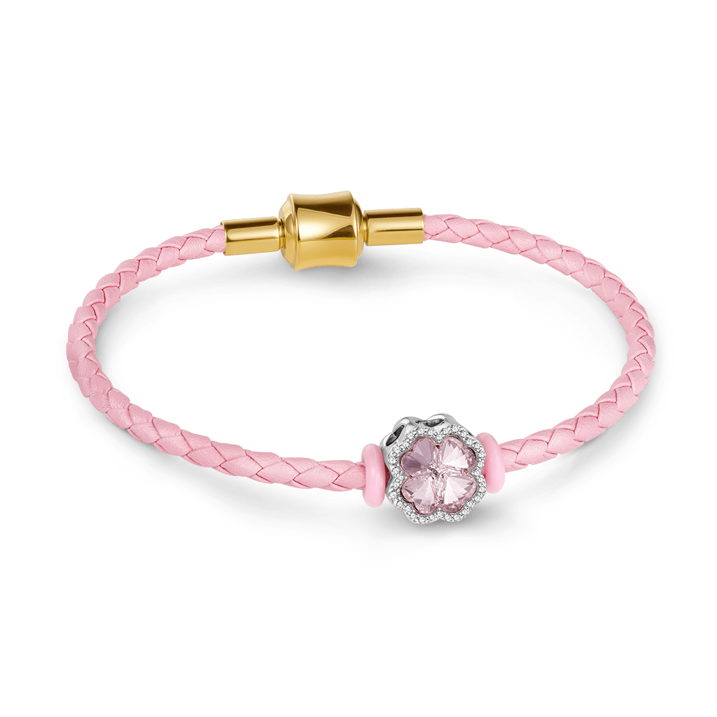 Pink Snap Basic Bracelet image number 1