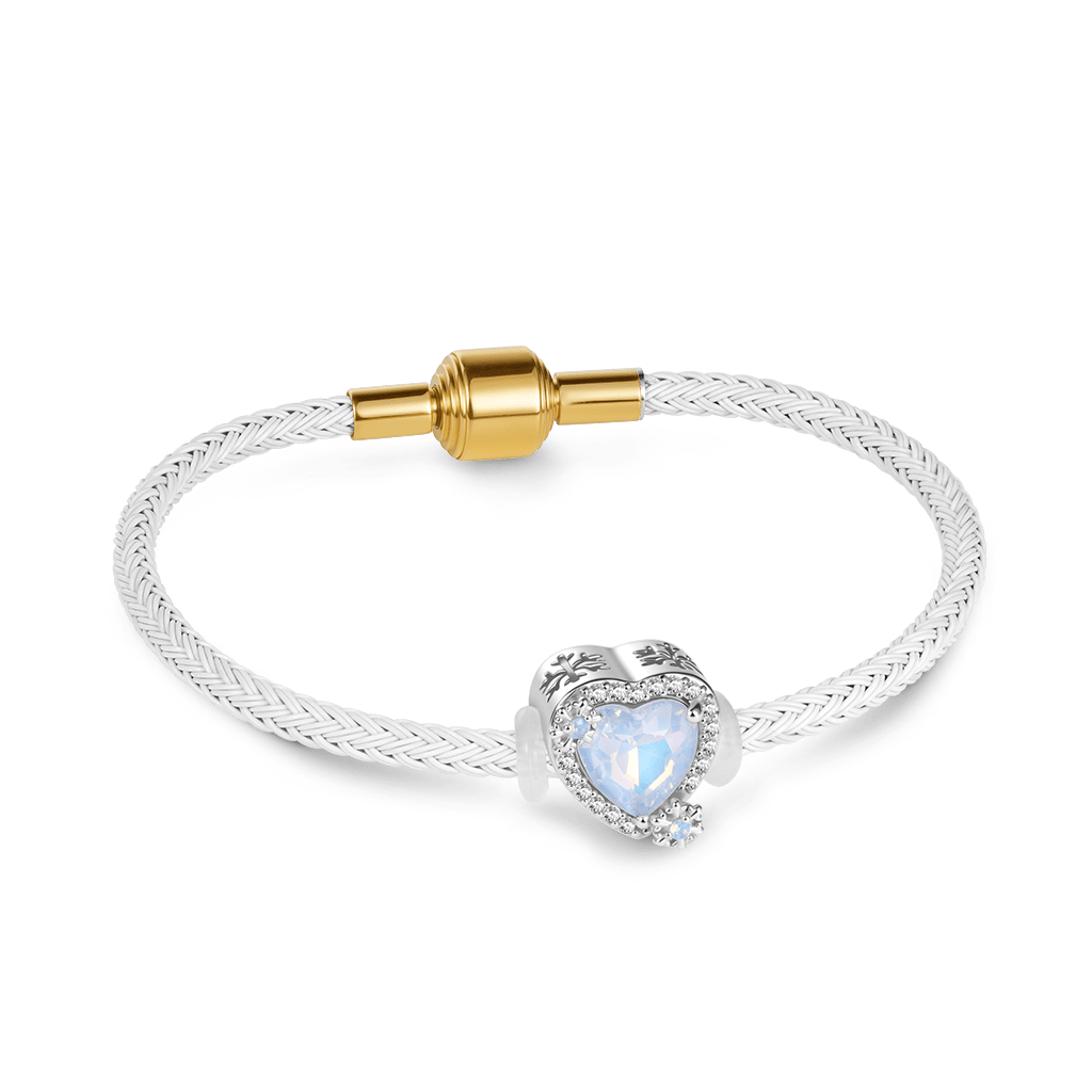 White Snap Basic Bracelet image number 1