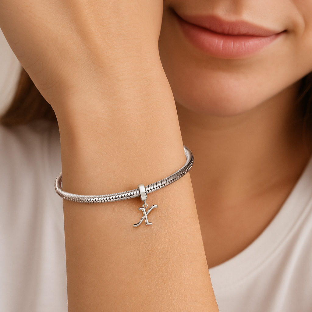 Letter X Pendant image number 2