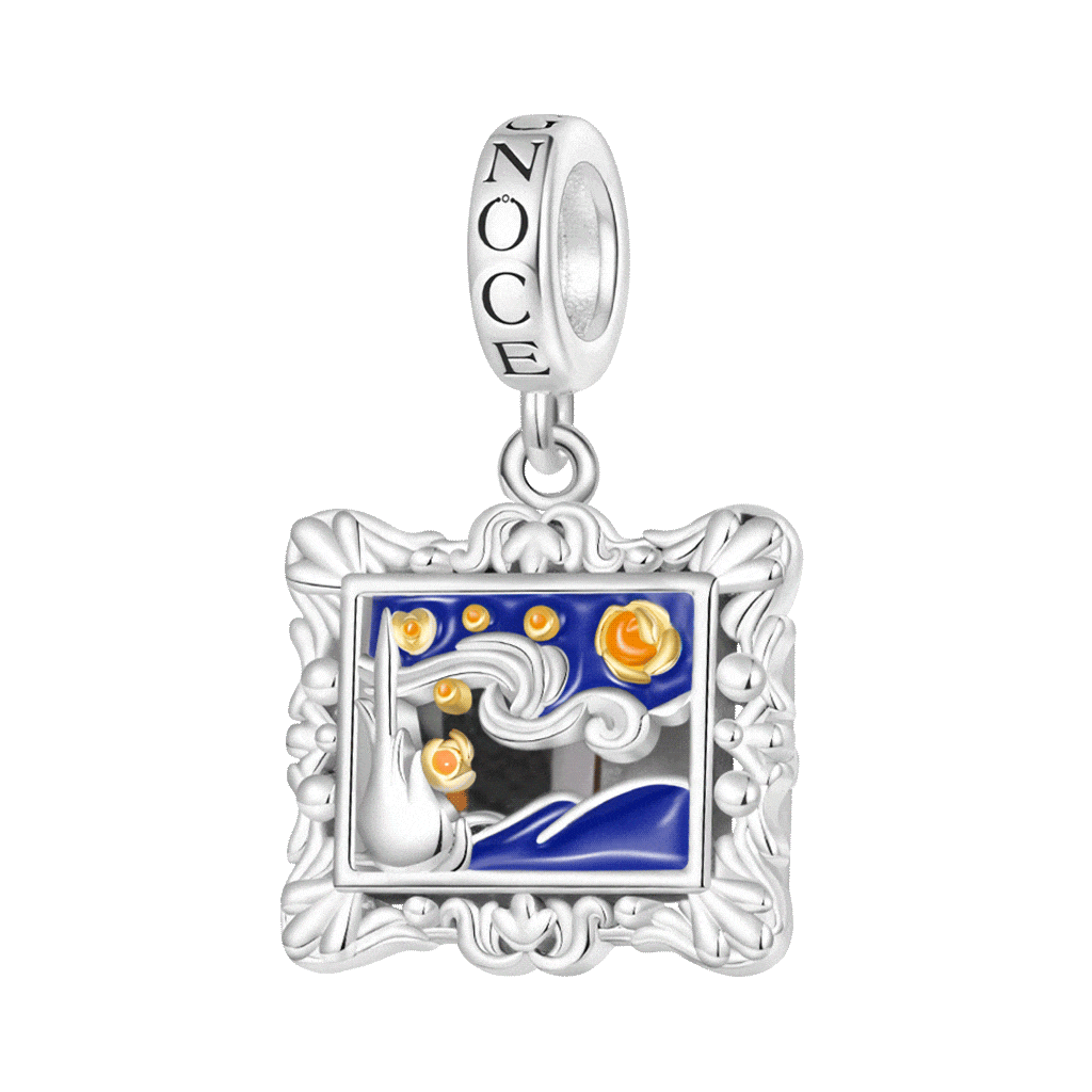 Van Gogh's Starry Night Pendant image number 0