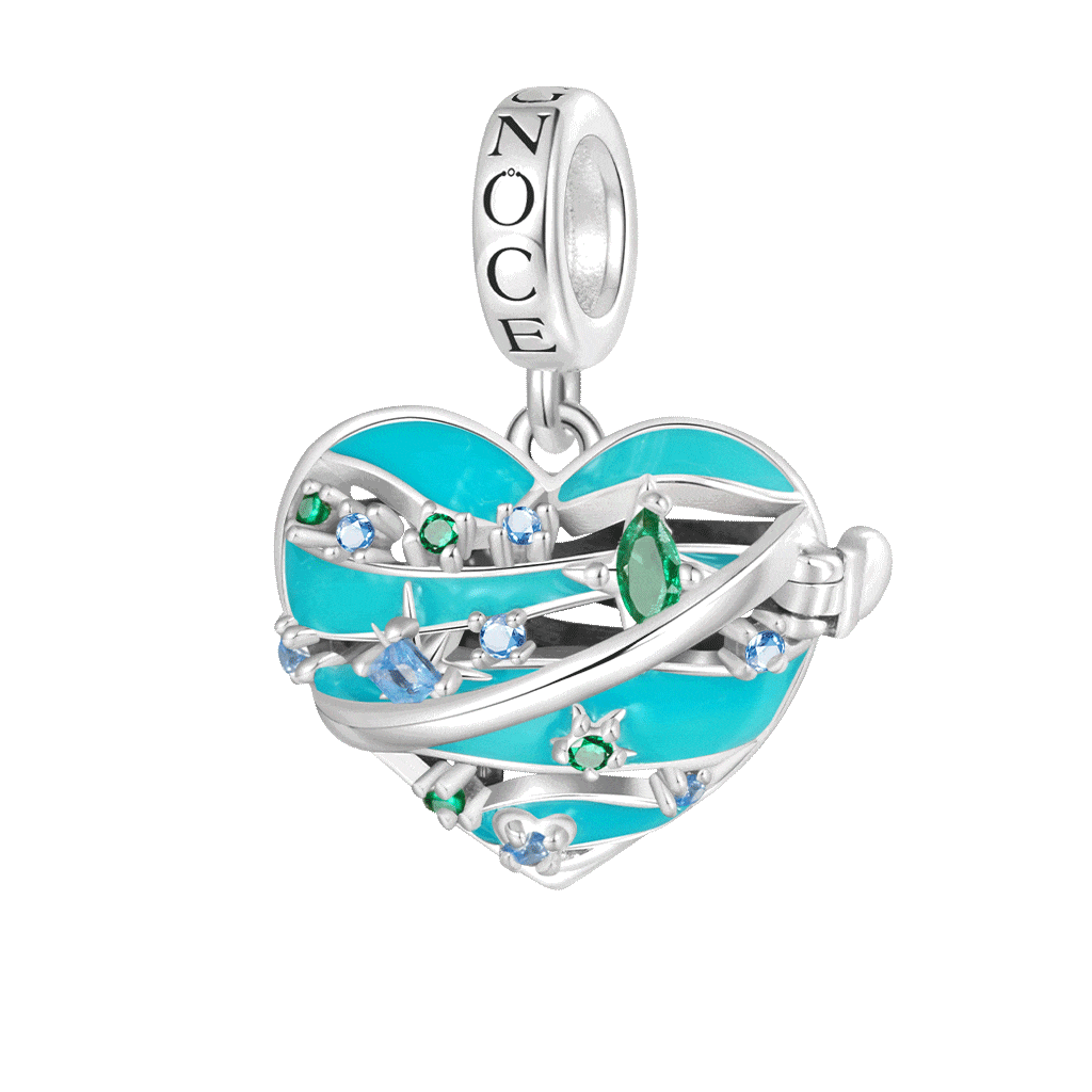 Heart Wireless LED Glow Uranus Pendant image number 0