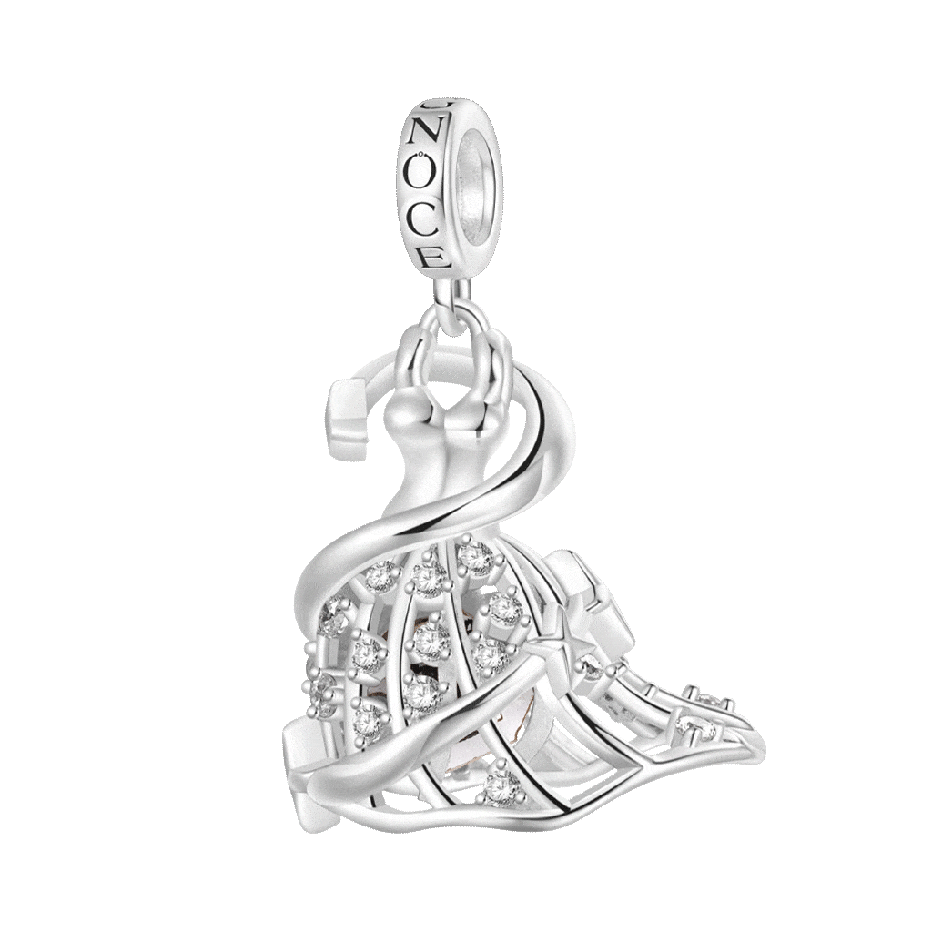 Wireless LED Glow Magic Fairy Dress Pendant image number 0