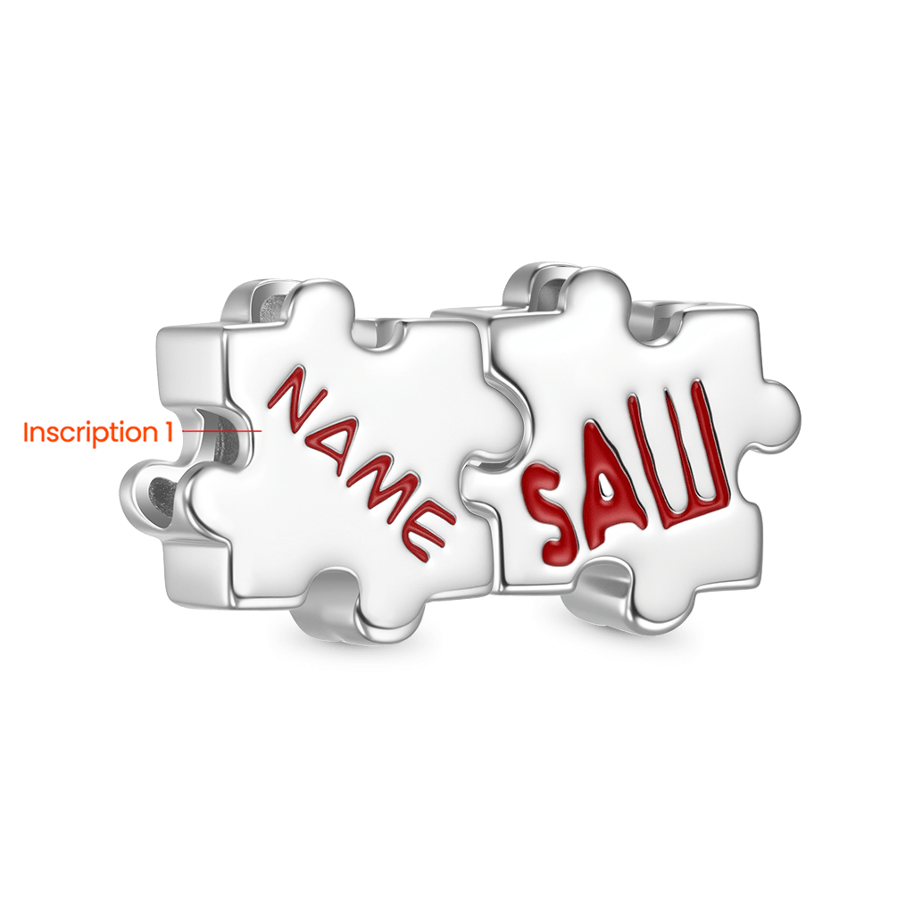 Billy Engravable Photo Charm image number 1