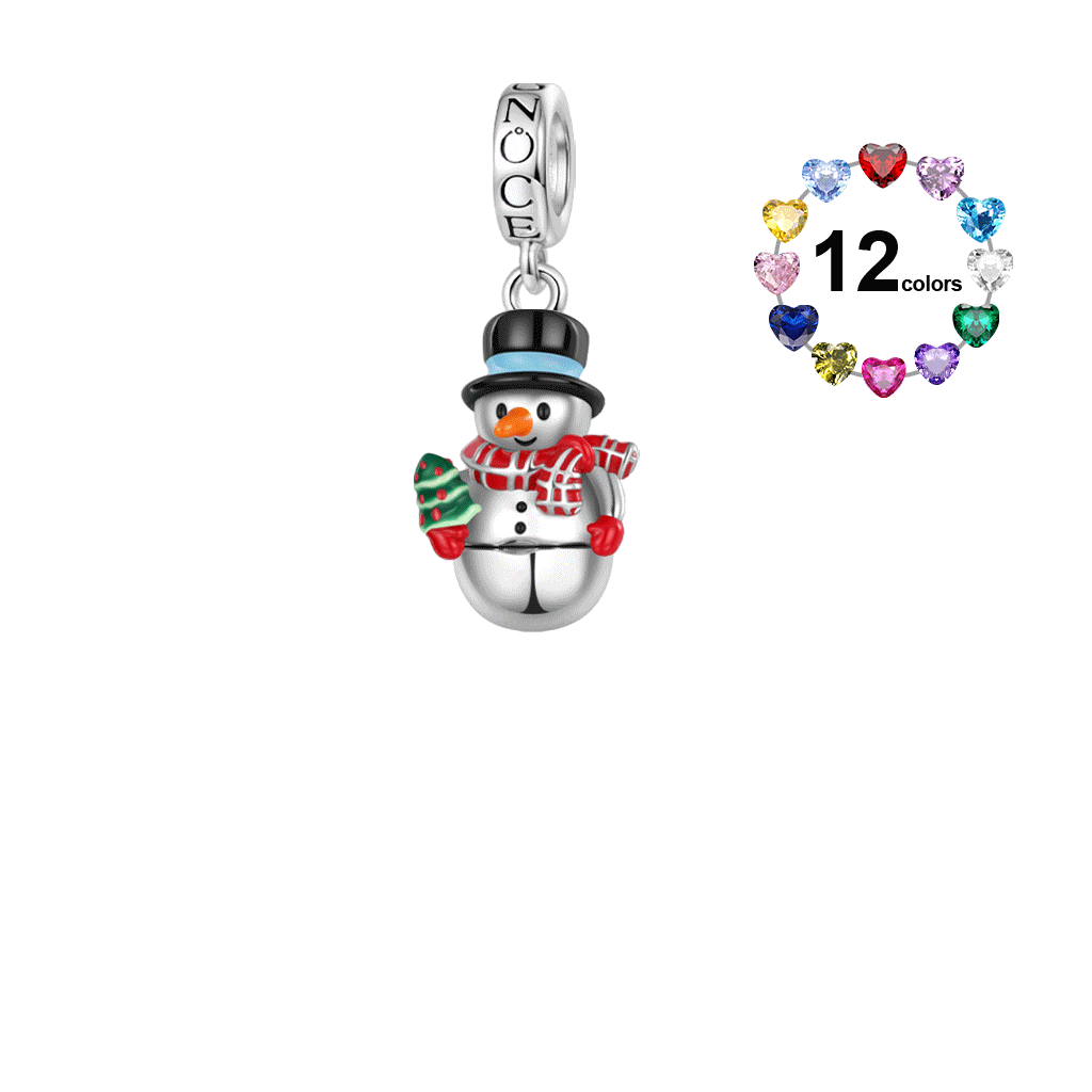 Christmas Snowman Pendant image number 0