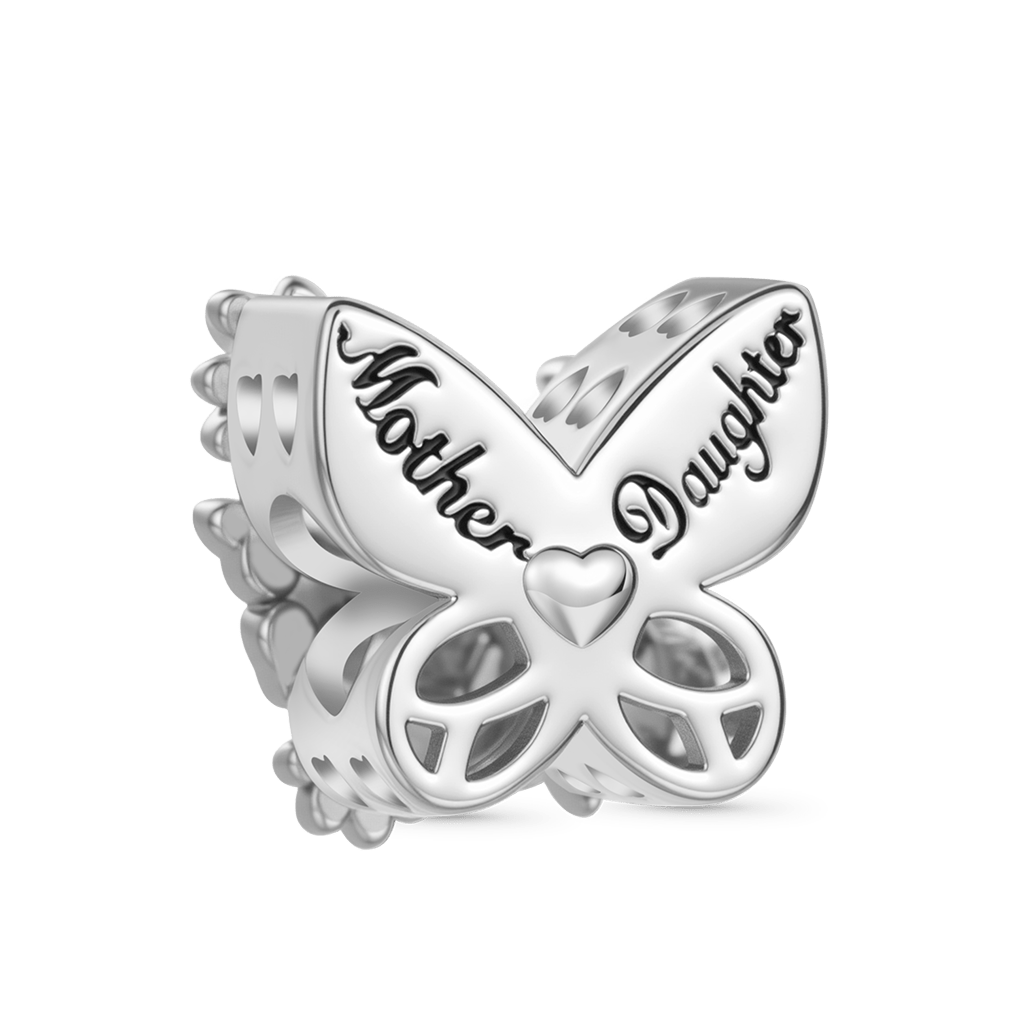 Butterfly Flower Charm image number 1