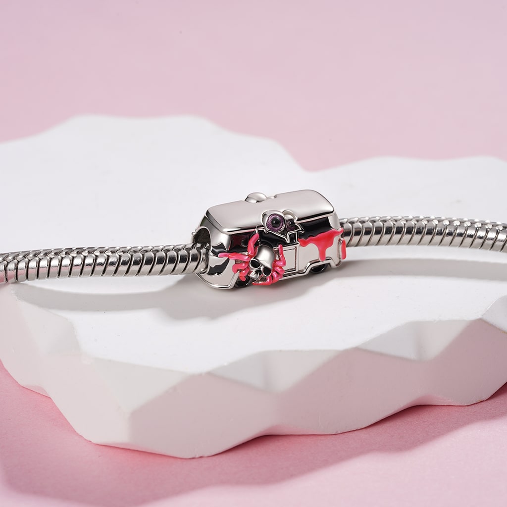 Halloween Ghost Bus Charm image number 3