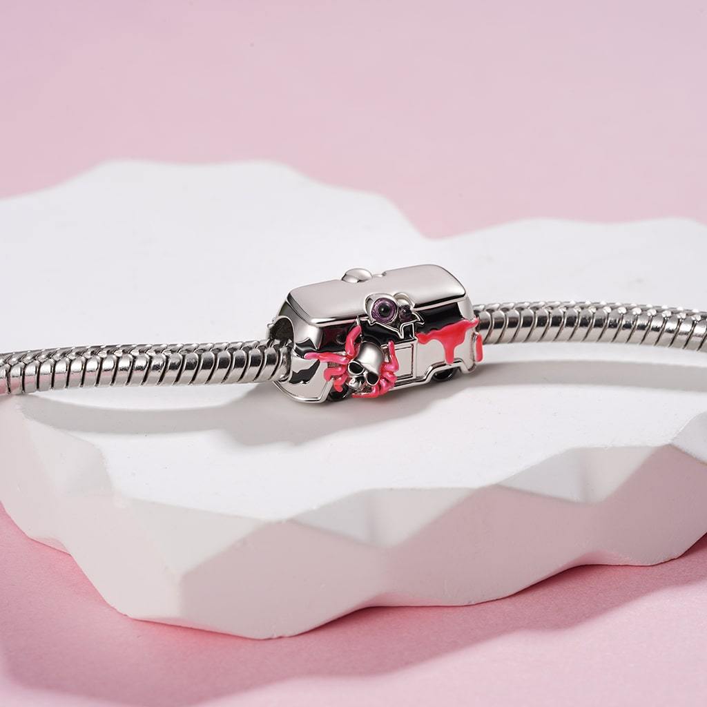 Halloween Ghost Bus Charm image number 3